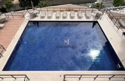 Apartamento à venda, 215 m² por r$ 1.200.000,00 - praia do tombo - guarujá/sp