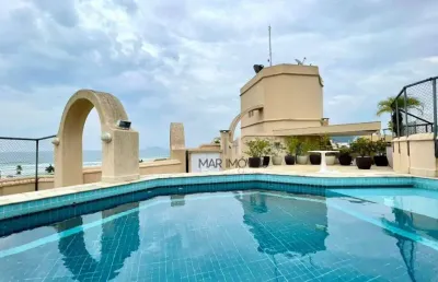 Cobertura com 3 dormitórios à venda, 320 m² por r$ 2.300.000,00 - enseada guaruja - guarujá/sp