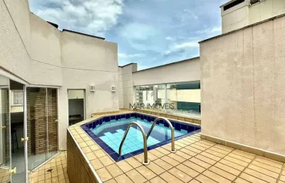 Cobertura à venda, 180 m² por r$ 1.100.000,00 - pitangueiras - guarujá/sp