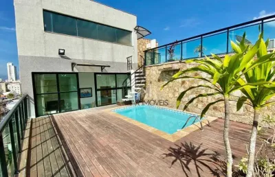 Cobertura à venda, 180 m² por r$ 580.000,00 - praia da enseada - guarujá/sp