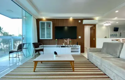 Apartamento com 4 dormitórios à venda, 220 m² por r$ 2.120.000,00 - pitangueiras - guarujá/sp