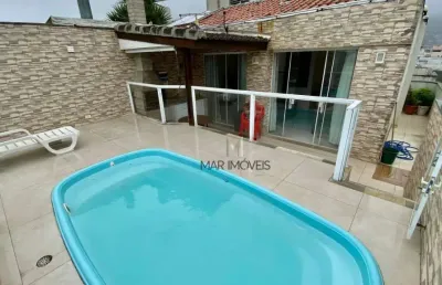 Cobertura à venda, 250 m² por r$ 690.000,00 - praia da enseada - guarujá/sp