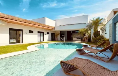 Mansão nova no jardim acapulco toda decorada com 6 suítes e 1.000 metros
