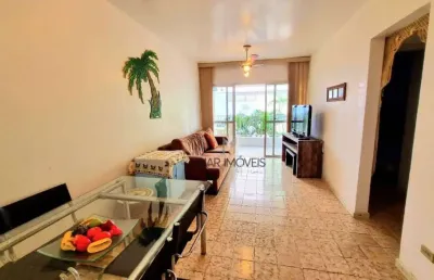 Apartamento com 2 dormitórios à venda, 90 m² por r$ 430.000,00 - praia das astúrias - guarujá/sp
