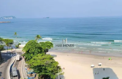 Apartamento com 3 dormitórios à venda, 150 m² por r$ 1.500.000,00 - praia das astúrias - guarujá/sp