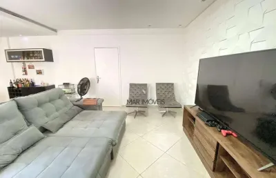Apartamento com 3 dormitórios à venda, 145 m² por r$ 750.000,00 - pitangueiras - guarujá/sp