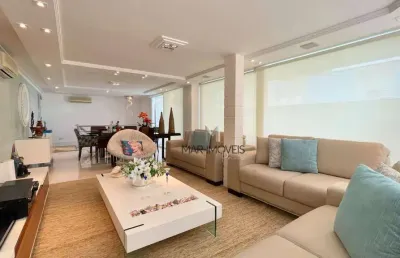 Cobertura com 4 dormitórios à venda, 315 m² por r$ 1.800.000,00 - praia da enseada - guarujá/sp
