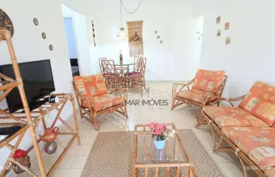 Apartamento com 2 dormitórios, 88 m² - venda e locação anual - praia do tombo - guarujá/sp
