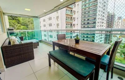 Apartamento com 3 dormitórios à venda, 105 m² por r$ 849.000,00 - pitangueiras - guarujá/sp