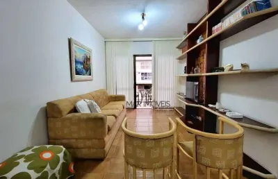Apartamento com 3 dormitórios à venda, 110 m² - pitangueiras - guarujá/sp