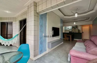 Apartamento à venda, 95 m² por r$ 830.000,00 - enseada - guarujá/sp