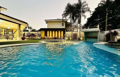Casa com 4 dormitórios à venda, 750 m² por r$ 6.900.000,00 - acapulco - guarujá/sp