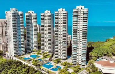 Apartamento com 5 dormitórios à venda, 225 m² por r$ 2.500.000 - parque enseada - guarujá/sp