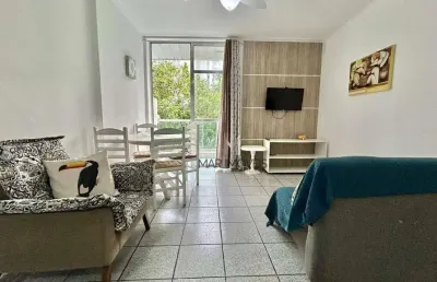 Apartamento com 2 dormitórios à venda, 55 m² por r$ 379.000,00 - pitangueiras - guarujá/sp