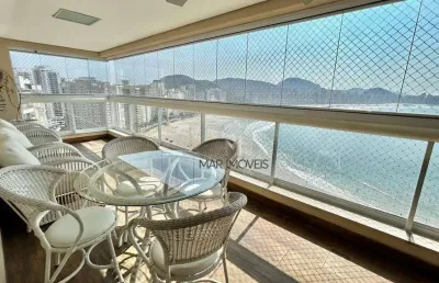 Apartamento com 3 dormitórios, 121 m² - venda por r$ 1.850.000,00 ou aluguel por r$ 10.800,02/mês - praia das astúrias - guarujá/sp