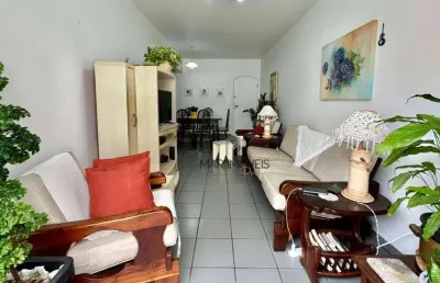 Apartamento com 3 dormitórios à venda, 100 m² por r$ 510.000,00 - praia do tombo - guarujá/sp