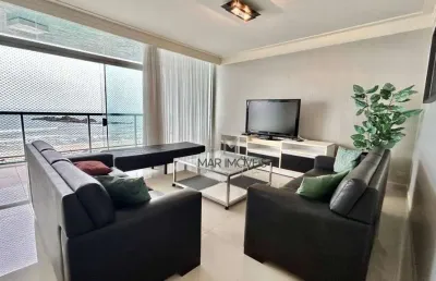 Apartamento com 4 dormitórios à venda, 190 m² por r$ 1.680.000,00 - praia das pitangueiras - guarujá/sp