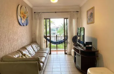 Apartamento com 2 dormitórios à venda, 90 m² por r$ 549.000,00 - tombo - guarujá/sp