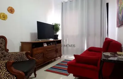 Apartamento com 1 dormitório, 45 m² - venda - praia do tombo - guarujá/sp