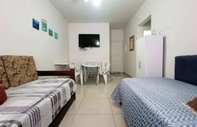 Apartamento com 1 dormitório à venda, 50 m² por r$ 298.000 - pitangueiras - guarujá/sp