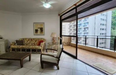 Apartamento com 4 dormitórios à venda, 165 m² por r$ 980.000 - pitangueiras - guarujá/sp