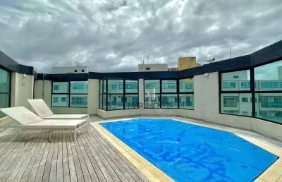 Cobertura à venda, 180 m² por r$ 1.270.000,00 - pitangueiras - guarujá/sp