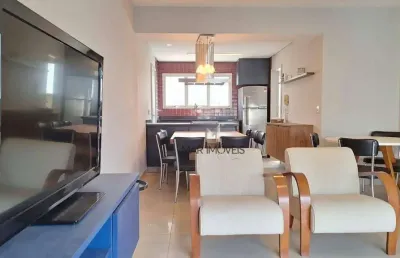 Apartamento praia das pitangueiras, com 03 dormitórios, duas vagas