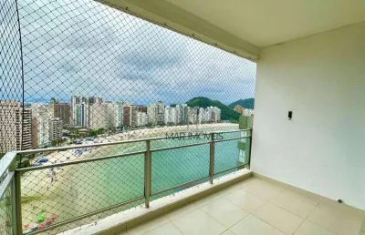 Apartamento com 2 dormitórios, 100 m² - venda por r$ 850.000,00 ou aluguel por r$ 6.500,00/mês - praia das astúrias - guarujá/sp