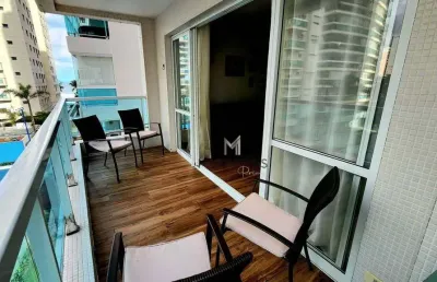 Apartamento com 2 dormitórios à venda, 80 m² por r$ 850.000,00 - praia das astúrias - guarujá/sp