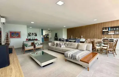 Apartamento à venda, 376 m² por r$ 2.334.000,00 - pitangueiras - guarujá/sp