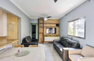 Apartamento com 2 dormitórios à venda, 103 m² - balneário cidade atlântica - guarujá/sp