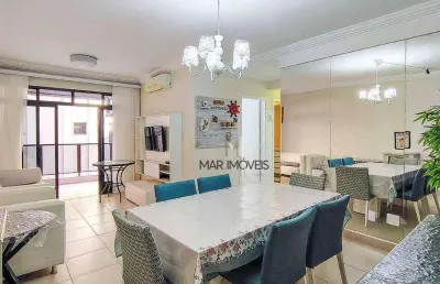Apartamento com 2 dormitórios à venda, 82 m² - balneário cidade atlântica - guarujá/sp