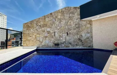 Cobertura com 3 dormitórios à venda, 160 m² por r$ 1.350.000 - praia da enseada - guarujá/sp