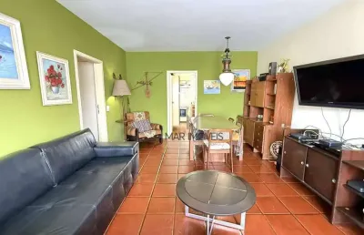Apartamento para alugar, 140 m² por r$ 4.000,00/mês - pitangueiras praia - guarujá/sp