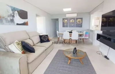Apartamento com 4 dormitórios à venda, 134 m² - enseada - guarujá/sp