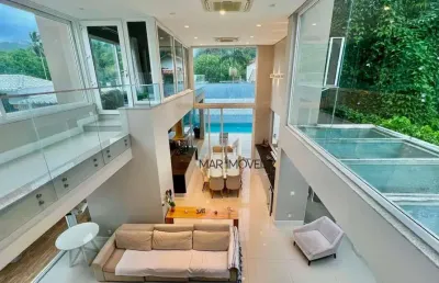 Casa a 200 metros da praia do guaiuba, com 4 dormitórios, 400 m² - venda por r$ 3.500.000 ou aluguel por r$ 15.000/mês - guaiuba - guarujá/sp