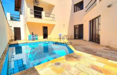 Casa em condomínio fechado na região da praia de pernambuco no guarujá!