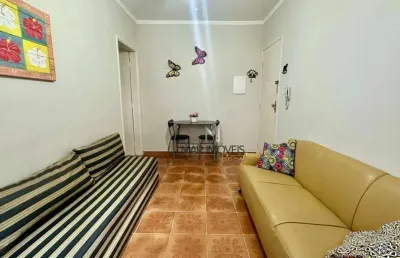 Apartamento á venda na praia da astúrias/ mar imóveis prime.