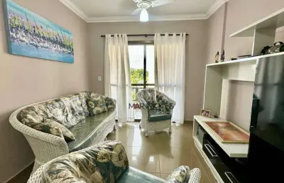 Apartamento com 2 dormitórios, 72 m² - venda por r$ 389.000,00 ou aluguel por r$ 3.500,02/mês - enseada - guarujá/sp