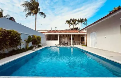Casa com 4 dormitórios à venda, 300 m² por r$ 2.600.000 - acapulco - guarujá/sp