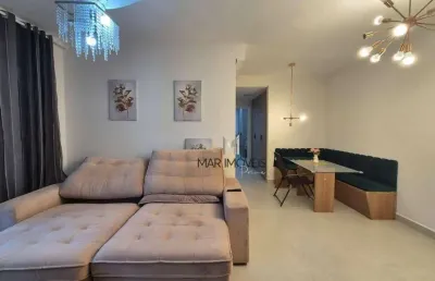 Apartamento para alugar, 90 m² por r$ 6.000,02/mês - praia das astúrias - guarujá/sp