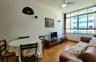 Apartamento com 2 dormitórios à venda, 70 m²  - pitangueiras - guarujá/sp