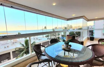 Apartamento à venda na praia das pitangueiras frente ao mar em guarujá/sp - mar imóveis prime