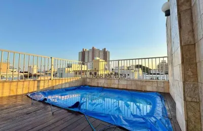 Cobertura com 4 dormitórios à venda, 260 m² por r$ 875.000 - enseada - guarujá/sp