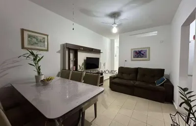 Apartamento com 2 dormitórios à venda, 60 m² por r$ 280.000,00 - enseada - guarujá/sp