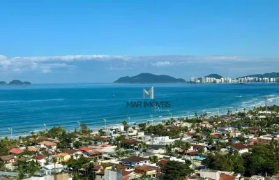 Cobertura com vista mar á venda na praia da enseada /mar imóveis prime.