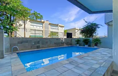 Apartamento disponível para venda na praia da enseada / mar imóveis prime