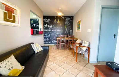 Apartamento com 3 dormitórios, 70 m² - venda por r$ 450.000,00 ou aluguel por r$ 3.500,00/mês - enseada - guarujá/sp