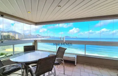 Apartamento com 4 dormitórios, 170 m² - venda por r$ 3.000.000,00 ou aluguel por r$ 14.000,00/mês - astúrias - guarujá/sp