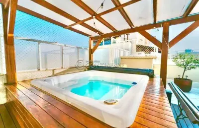 Cobertura com 3 quartos à venda na rua bias peixoto, 50, abraão, florianópolis por r$ 1.650.000